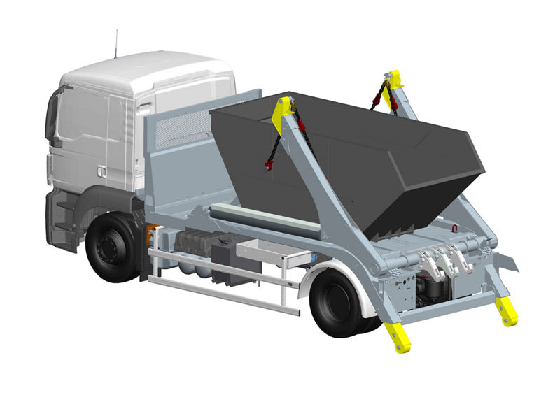 Absetzkipper-Weltpremiere auf der IFAT